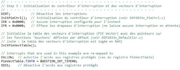 CCS init interrupt